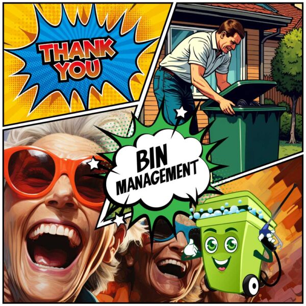 Professional bin management service for homes and businesses